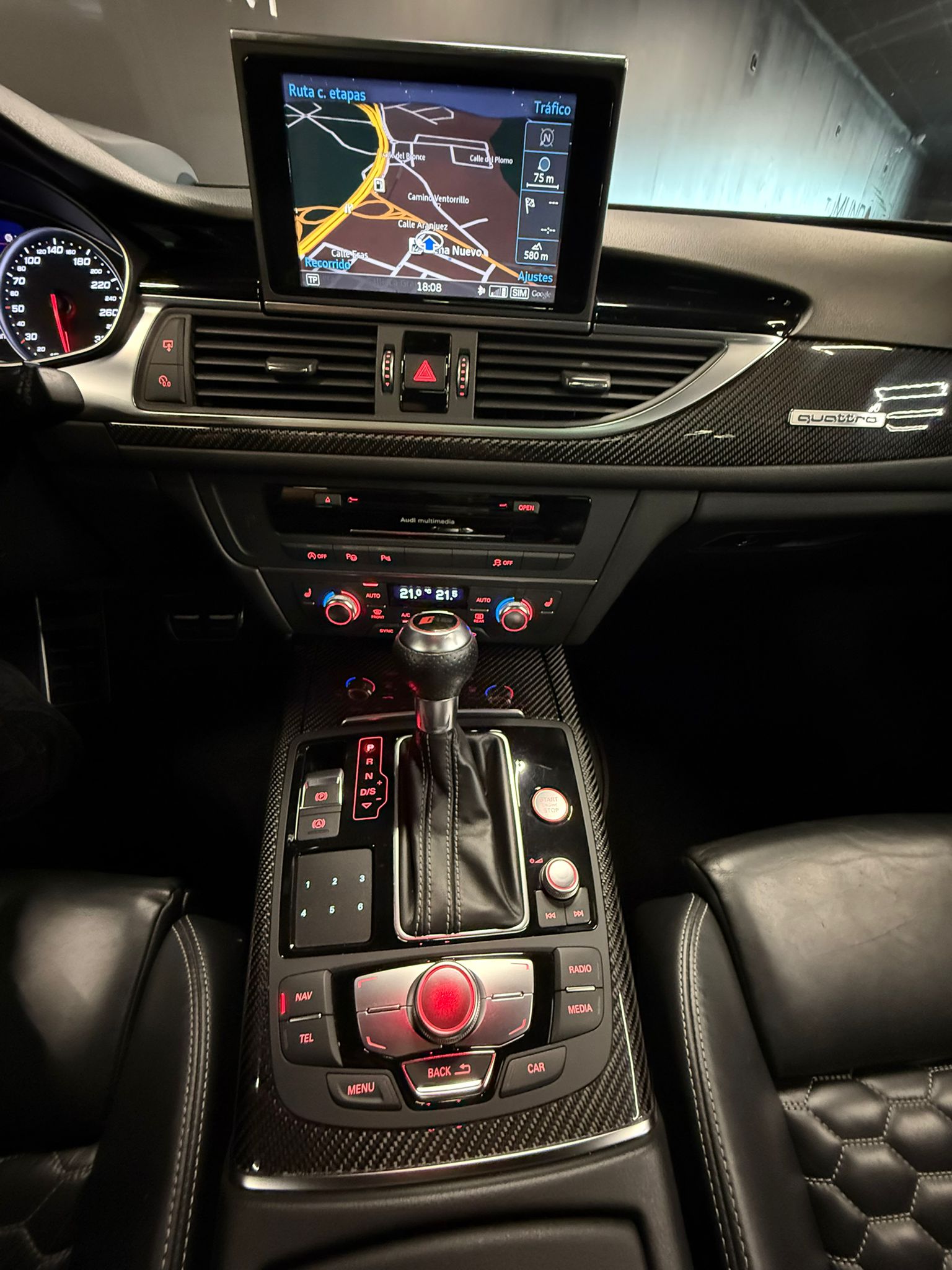 AUDI A6 RS 6 perform. 4.0 TFSI quattro tiptr Av. - Imagen 3